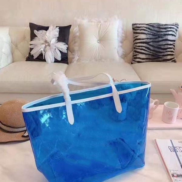 

designer-handbags tote bag pvc women purse print letter flower purse shoulder bag large purse wome shopping bag 2019 new style