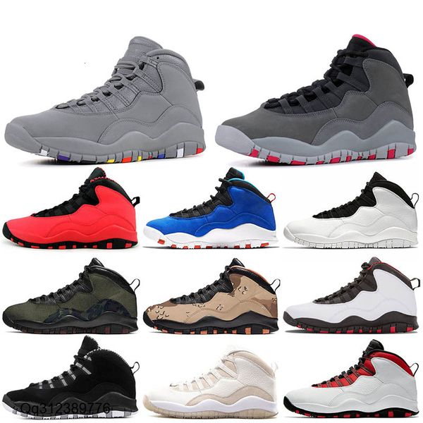 

10 10s mens basketball shoes cool grey tinker fusion red black cement i'm back chicago bobcats class of 2006 jumpman mens designer snea