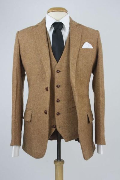 

custom made men suits notch lapel groom tuxedos men wedding groomsmen ( jacket+vest+pants+tie ) e395, White;black