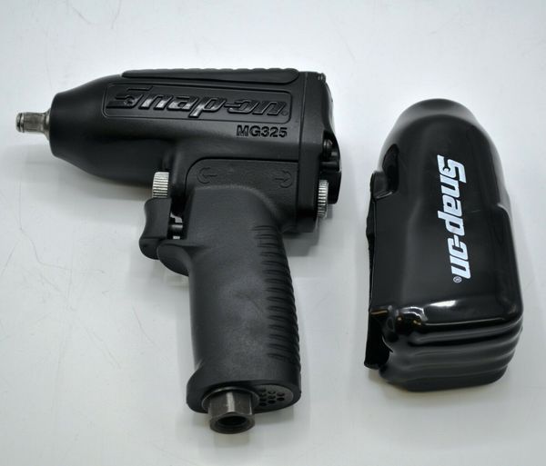

Snap on tool 3 8 quot drive air impact wrench gun tool mg325 black with boot