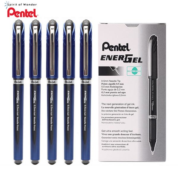 

3pcs japan pentel neutral pen bln25 speed dry direct injection signature pen 0.5mm special for large capacity examination