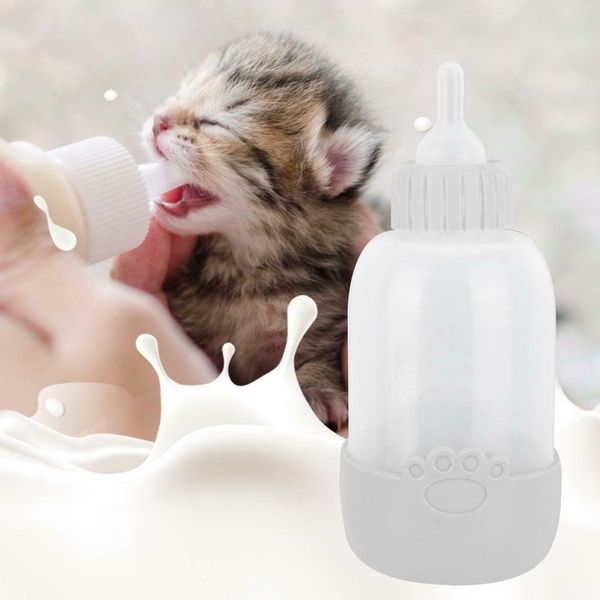 

feeding nursing bottle nipple brush kit for dog puppy cat kitten small pet food-grade silicone pak55