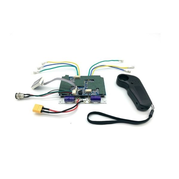 

new arrival dual drive electric skateboard belt motor kits esc and remote electric lonboard control board 24v 36v