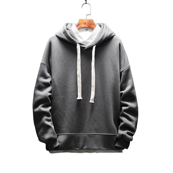 

2018 spring new style mens hoodies m-5xl slim fit sweatshirts men casual fashion hoodies sudadera hombre moletom masculino d01, Black
