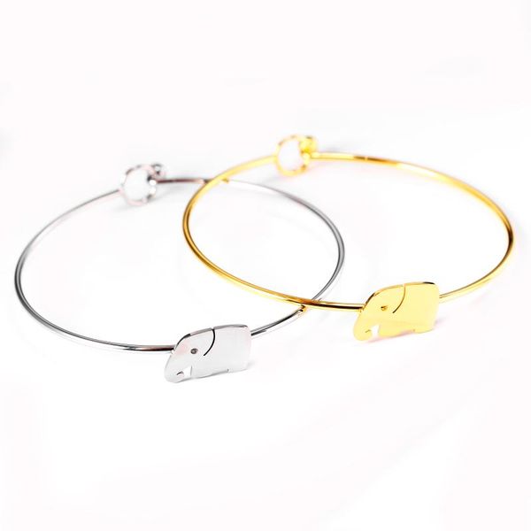 

stainless steel bracelet for women gold charm bracelet accessories girl amulet simple fashion wholesale jewelry, Black
