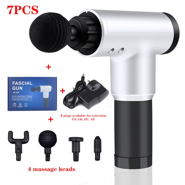 

massage fascia gun vibration muscle massager relaxation pain relief fitness physiotherapy brushless motor massager dropshipping