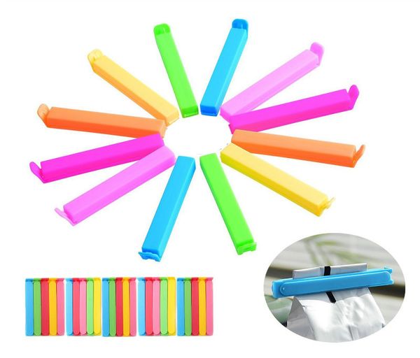 

пластиковый уплотнительный зажим многоцветная сумка fresh-keeping clamp sealer для пищевых продуктов