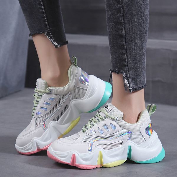 

spring summer walking shoes for women breathable outdoor running sport sneakers ladies girls athletic trainers brand women shoes