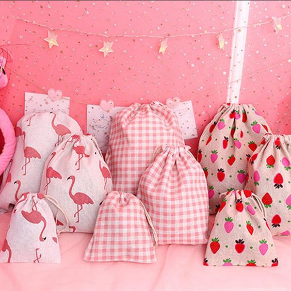 

women travel cartoon pink flamingo animal cosmetic bag make up case makeup toiletry organizer storage beauty wash kit pouch