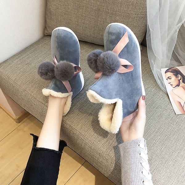 

boots flat platform booties woman 2019 low heel women's rubber shoes rain australia boots-women winter footwear round toe lace, Black