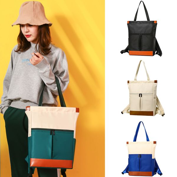 

kkmhan brand women's bag lightweight outdoor student bag multi-function backpack dropshipping rucksack mochilas bolsos
