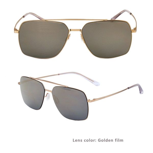 

brand dsqicond2 sunglasses men's and women's fashion copper frame polarized resin hd coating lens uv400 with case box, White;black