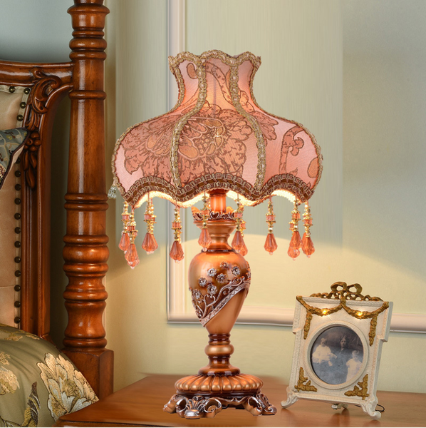 

simple romantic home creative table lamp bedside lamp bedroom warm table lamp