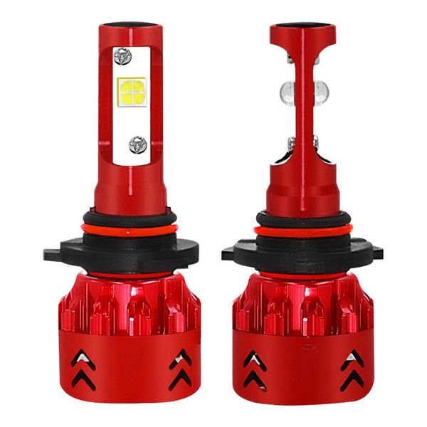 

mini7-hb4 / 9006 автомобильные светодиодные лампы фара 60w ip68 6000k 9600 люмен чрезвычайно conversion kit яркий chips