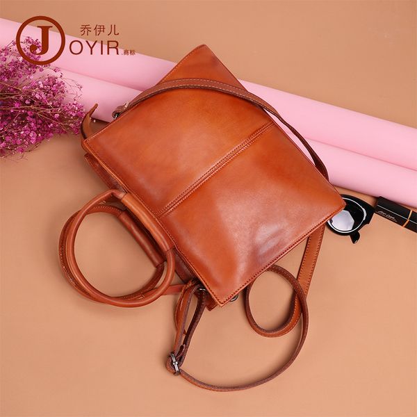 

joyir genuine leather handbags classic luxury women shoulder bag fashion casual pure color female shoulder bag sac a main