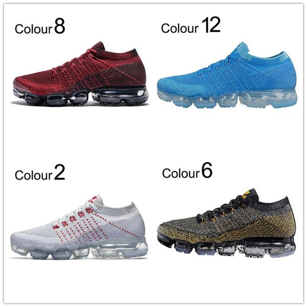 

2020 new max2018 outdoor shoes fashion vapor2.0 2018 2019 moon triple black blue red pink purple male female running shoes