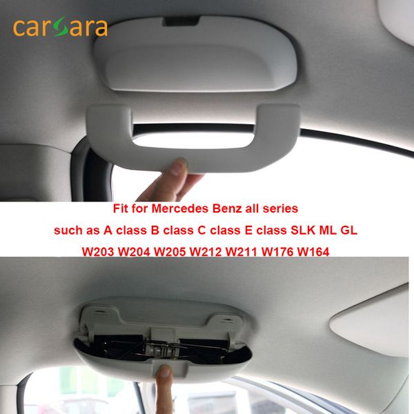 

car glasses storage box sunglasses case for ben z w203 w204 w205 w212 w211 w176 w164 all series