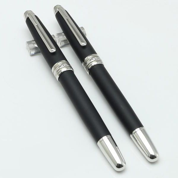 

роскошный 14k ультра черный classique авторучка / роликовая шариковая ручка вариант, роскошные mt школа офис канцелярские подарочные ручки