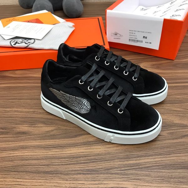 

2020 platform design shoes ladies leather casual shoes fashion skateboard sneakers red bottom breathable 35-41dhl 03