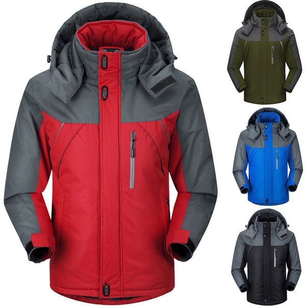 

new male female sportwear fishing ski camping coat softshell outdoor jacket men women windbreaker climbing jackets hiking coats, Blue;black