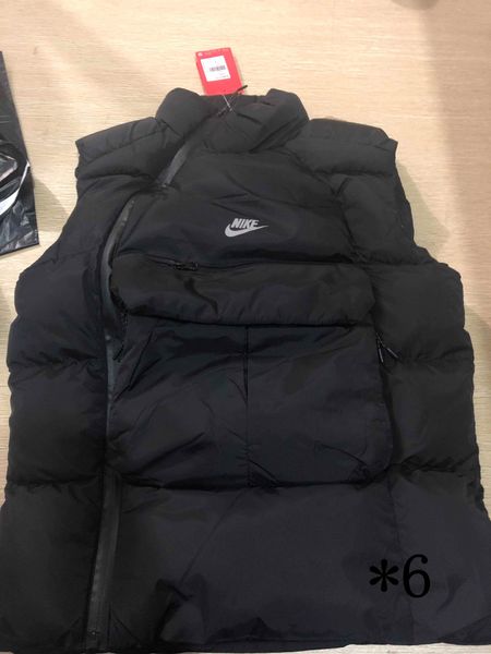

mens jacket vest designer coat brand windbreaker for men women warm brand coat vest zippers jacket thick*6, Black;brown