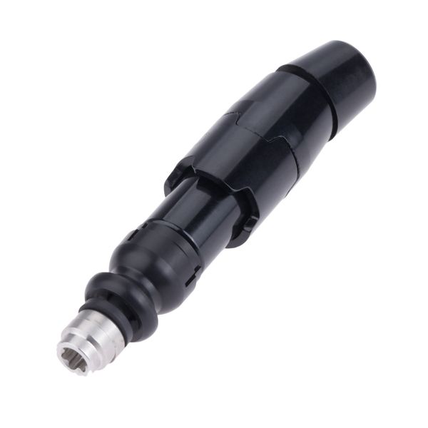 

black aluminum golfing golf shaft adapter sleeve replacement for callaway razr fit x-treme x-driver size 0.335