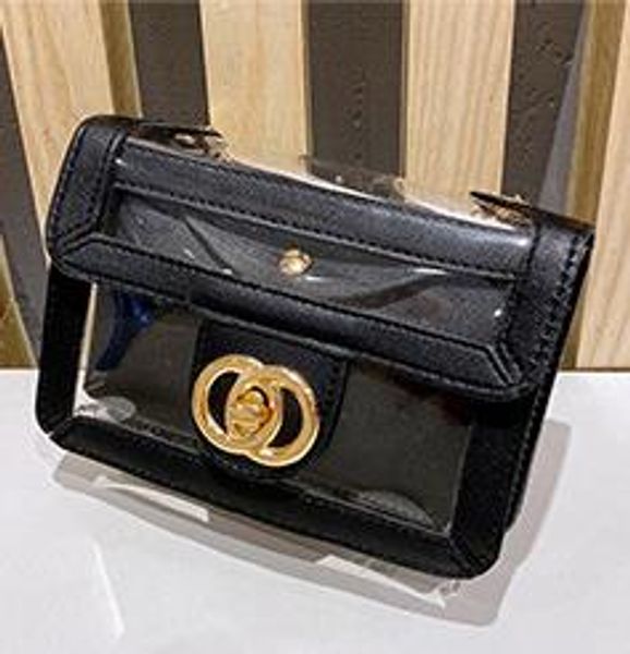 

designer luxury 2020 summer new mother-child package transparent bag korean chain jelly bag handbag handbag shoulder bag