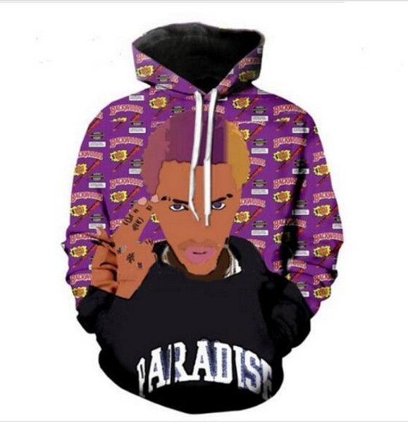 

new fashion cool sweatshirt hoodies 3d print mens womens casual backwoods style streetwear clothes rl0195, Black
