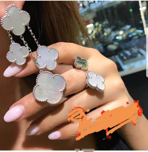 

2019 earrings for women shell earrings big drop earring silver 925