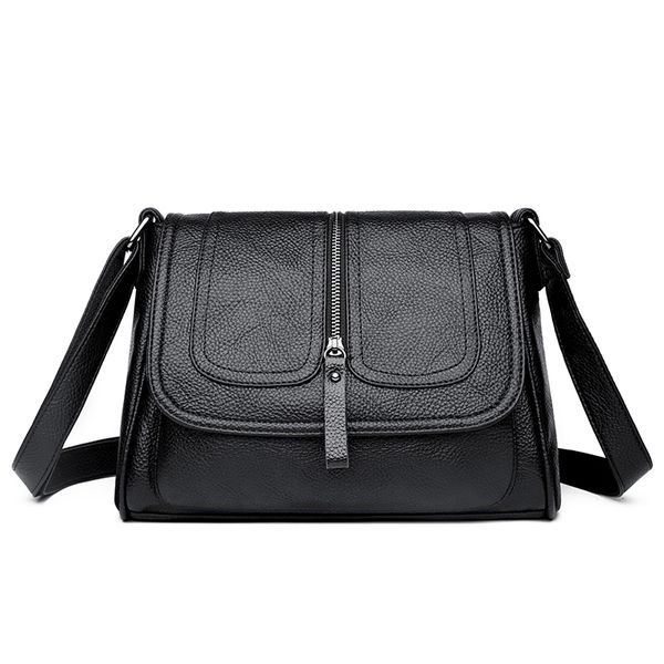 

cobbler legend 2018 leather women's handbags shoulder crossbody bags lady messenger bag solid color women bags designer sac