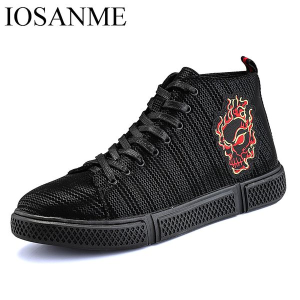 

winter warm men high casual shoes korean trend comfortable dress moccasins homme leisure dress outdoor designer flat for men, Black
