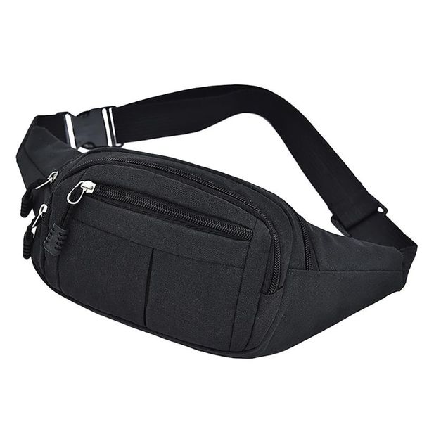 

simple leisure fashion oxford sport fitness waist packs travel bum belt bag phone zipper pouch packs beach travel bag bolso #lr1