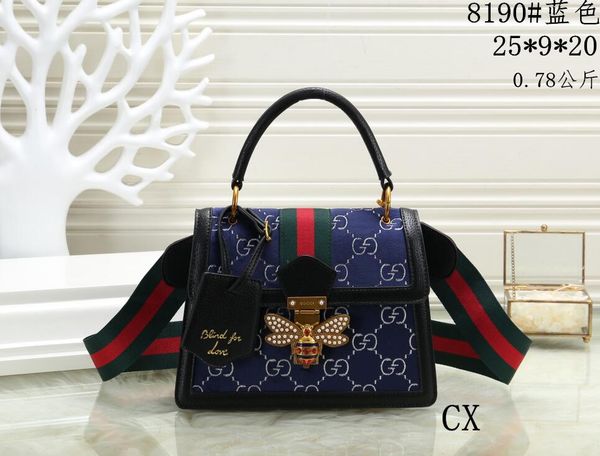 

2019 New Shoulder Bags Leather Luxury Handbags Wallets High Quality For Women Bag Designer Totes Messenger Bags Cross Body Drop shipping 012