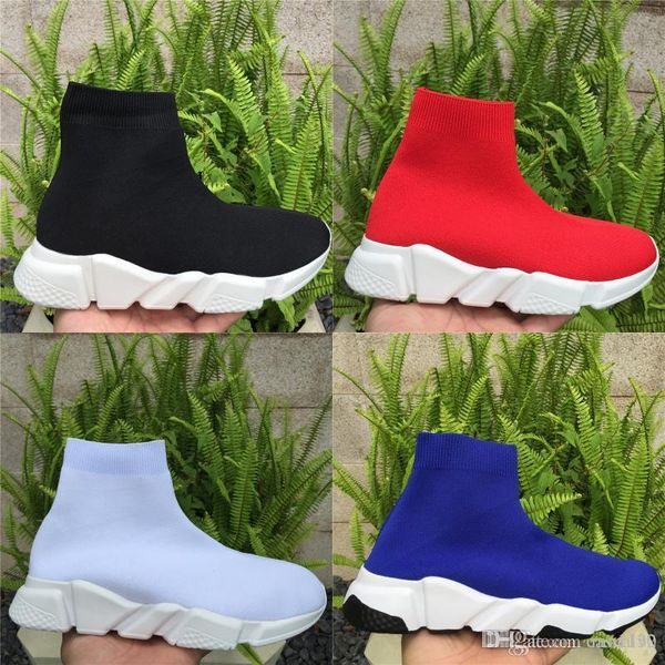

women speed trainers luxury paris fashion shoes sock triple black boots red flat thick sole men casual shoes sport designer fashion