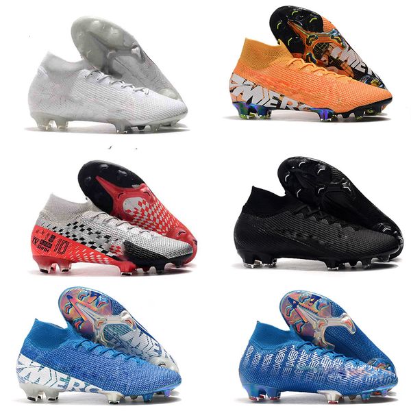 

mercurial superfly vii 7 360 elite se fg cr7 ronaldo neymar njr mens boys high ankle soccer shoes football boots cleats size 39-45