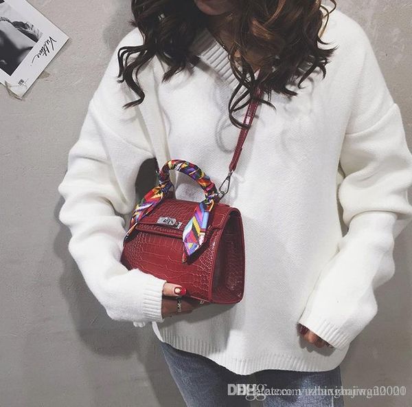 

женский 2019 новый женский классический келли сумка мода дикая европа и америка дикая диагональная сумка женская сумка для рук