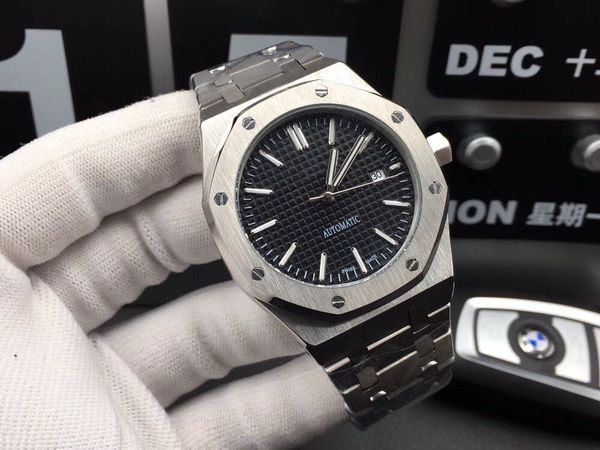 

super 59 montre de luxe automatic watch movement 316l fine steel case diameter 42mm thickness 11mm waterproof 50m, Slivery;brown