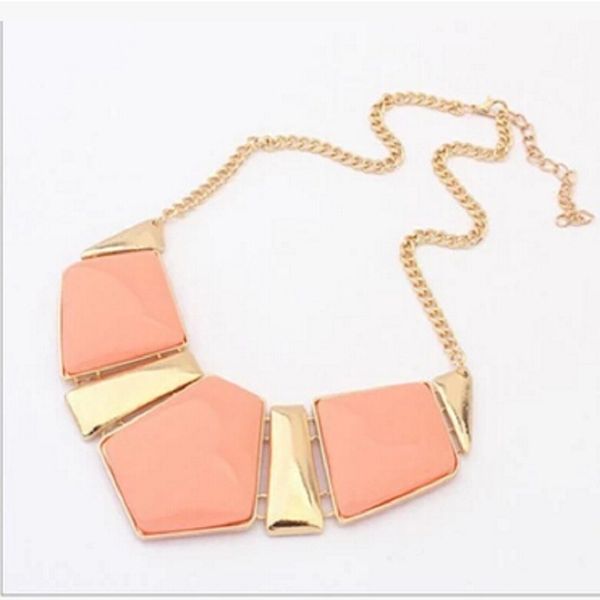 

necklaces necklace women vintage bib statement necklace chain collar party, Silver