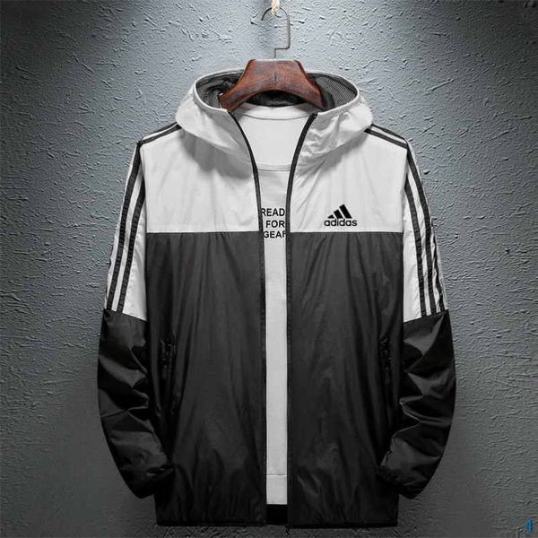 

designer mens coat brand jacket luxury coat long-sleeved sportwear wide-waisted contrast clothing new coat jacket plus size -4xl wholesale4, Black;brown