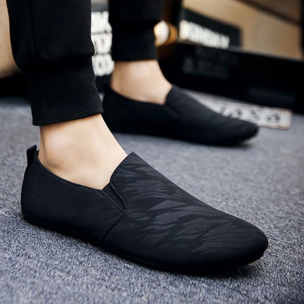 

business england casual dress leather shoes leather casual shoes men fashion selling men, Black