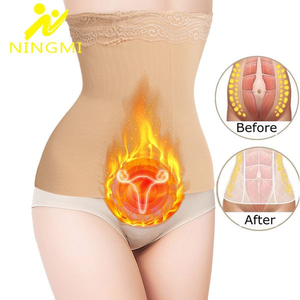 

body ningmi women waist trainer shaper slimming shapewear lace corset belt corrective underwear strap girdle waist cincher