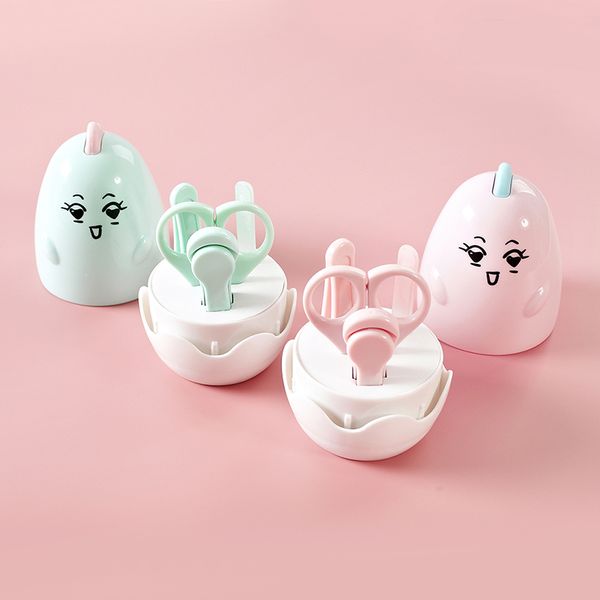 

4pcs/set baby nail scissors gorgeous trimmer sets safety care nail cutter nail scissors nails suit newborn baby care