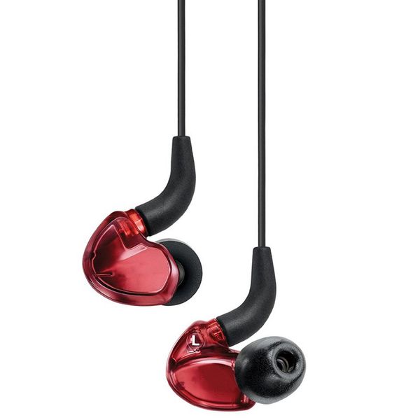 Dropship SE535 In-Ear HiFi HiFi Fones de ouvido Cancelando Headsets Handsfree Headphones com pacote de varejo Logo Bronze