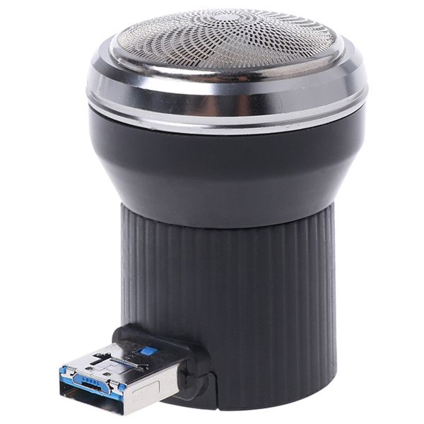 

creative electric shaver mini portable usb power plug travel beard trimmer razor