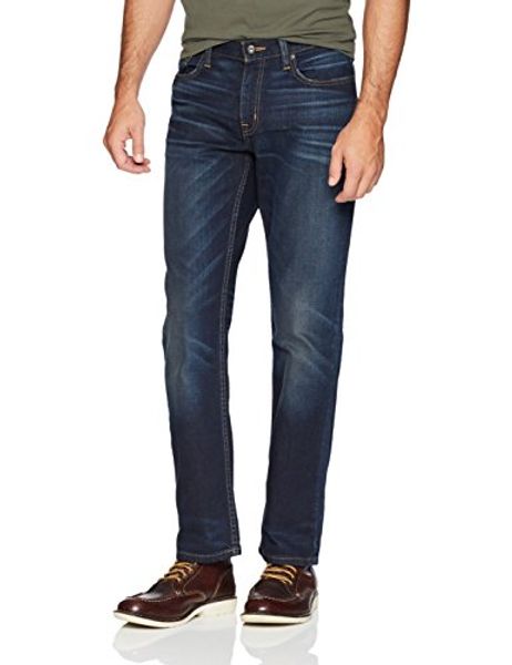 

rugged mile denim men's straight fit ringspun denim jean, Blue