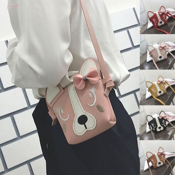 

handbags messenger bags purse children cute animal bowknotl leather shoulder mini crossbody bag for 2020 f