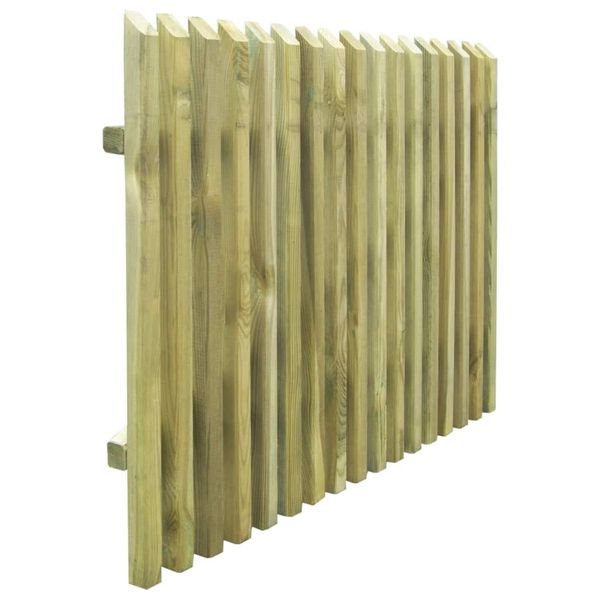 

garden door pickets fsc impregnated pine wood 100 x 75 cm garden sets