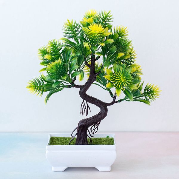 

simulation pine potted plant artificial tree potplant l garden decoration