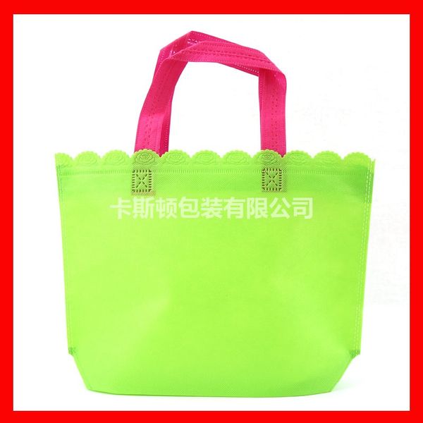 

100pcs/lot) size w38*h29*d9cm eco reusable shopping bag for shoe box