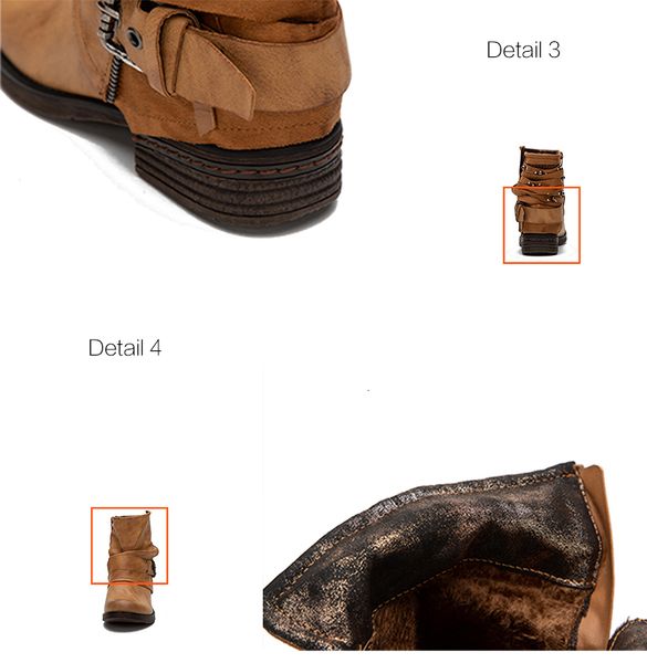 

0808 cqc7 womens winter suede leather boots snowball flat half boot ladies black warm knee boots designer botas, Red;white